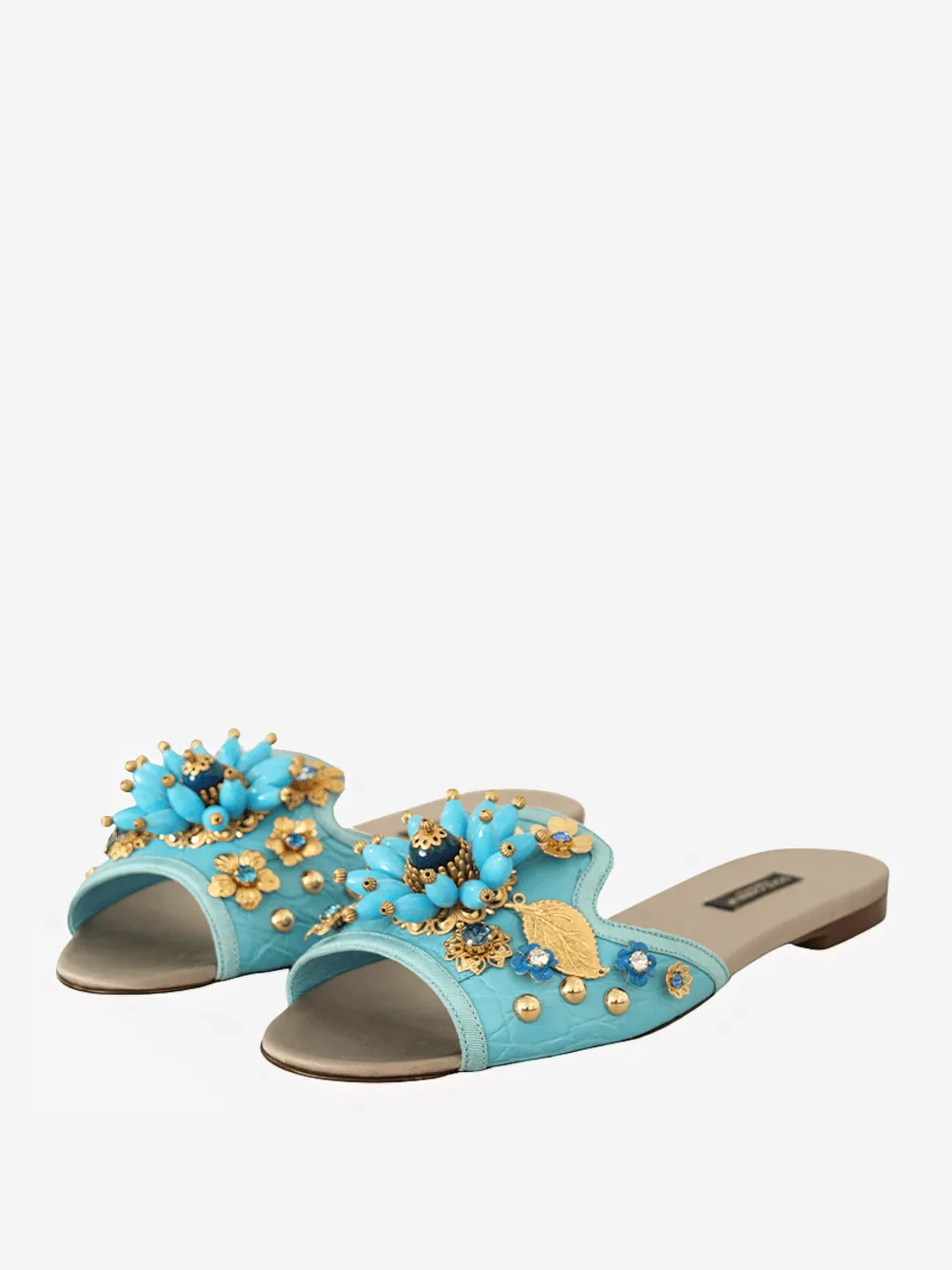 Bianca Floral Embellished Sandals