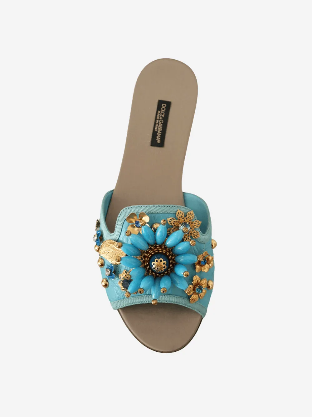 Bianca Floral Embellished Sandals