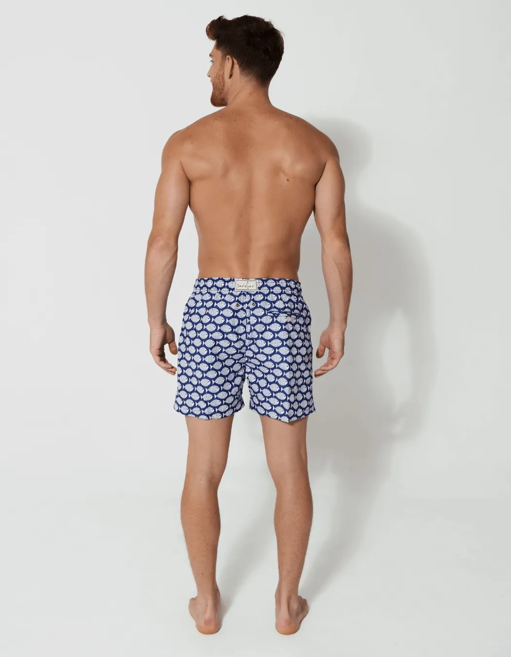 Blue Fish Mens Swim Shorts