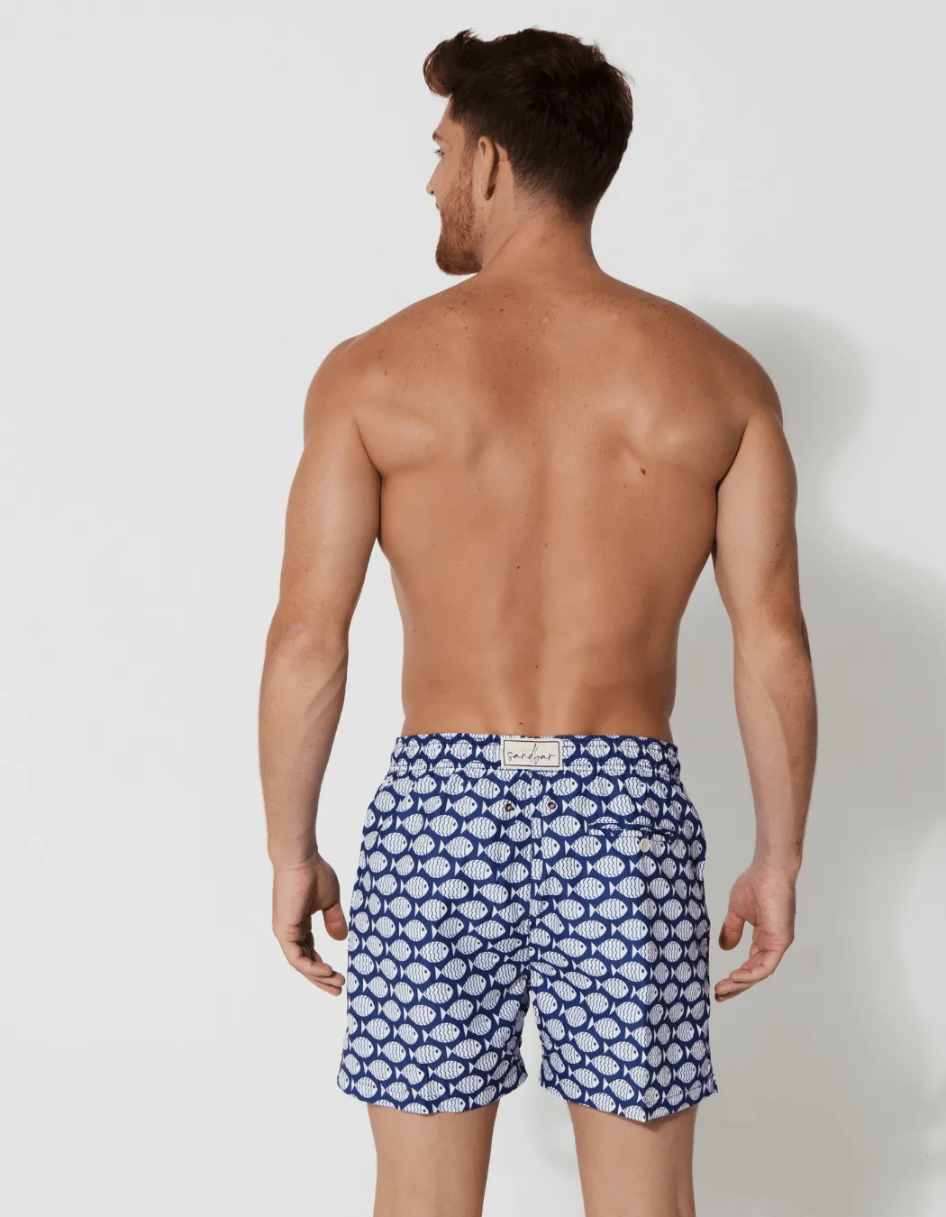 Blue Fish Mens Swim Shorts