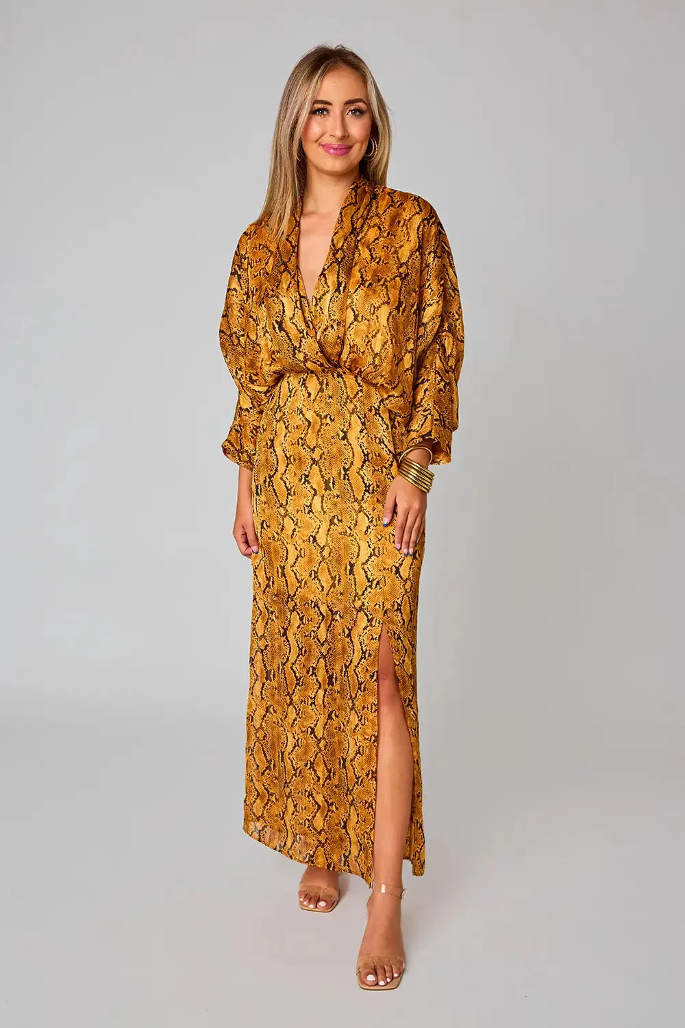 Buddy Love: Jude Snake Charmer Maxi Dress