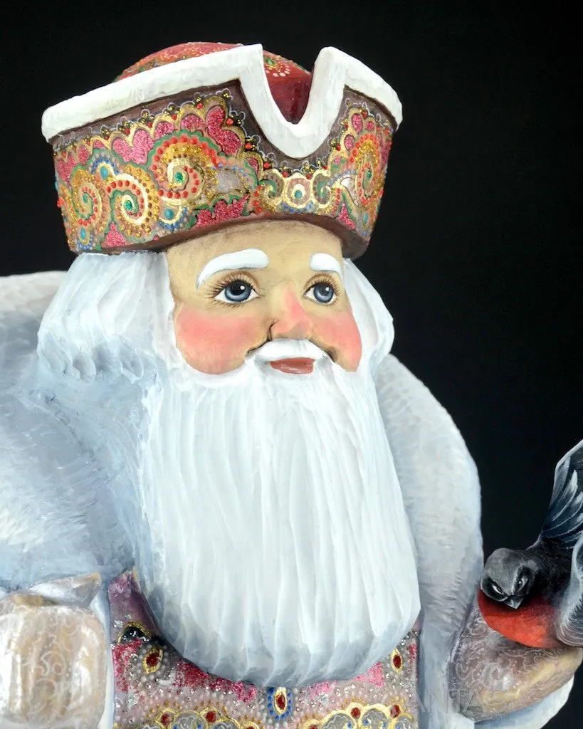 Christmas Red Elegant Russian Santa Claus