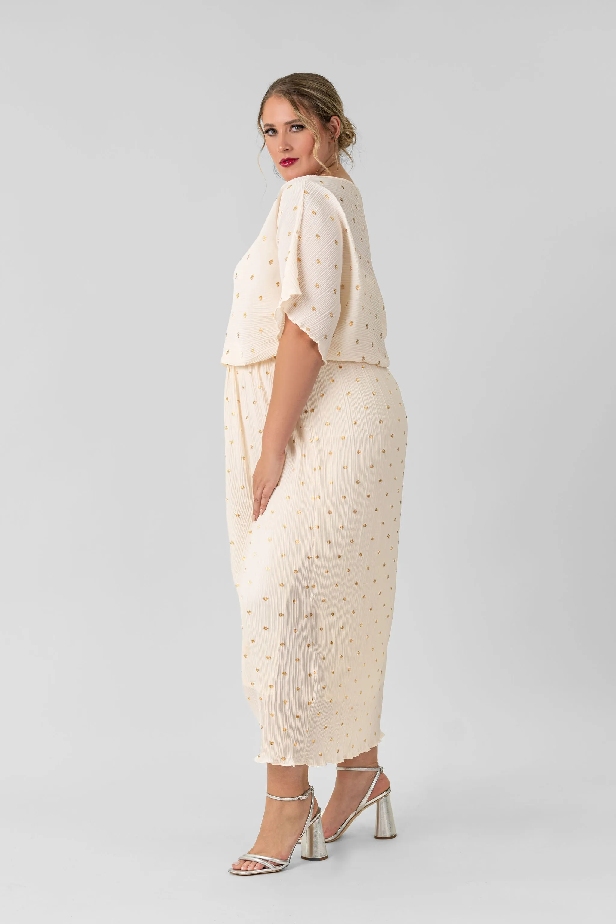 CREAM TILLY DRESS