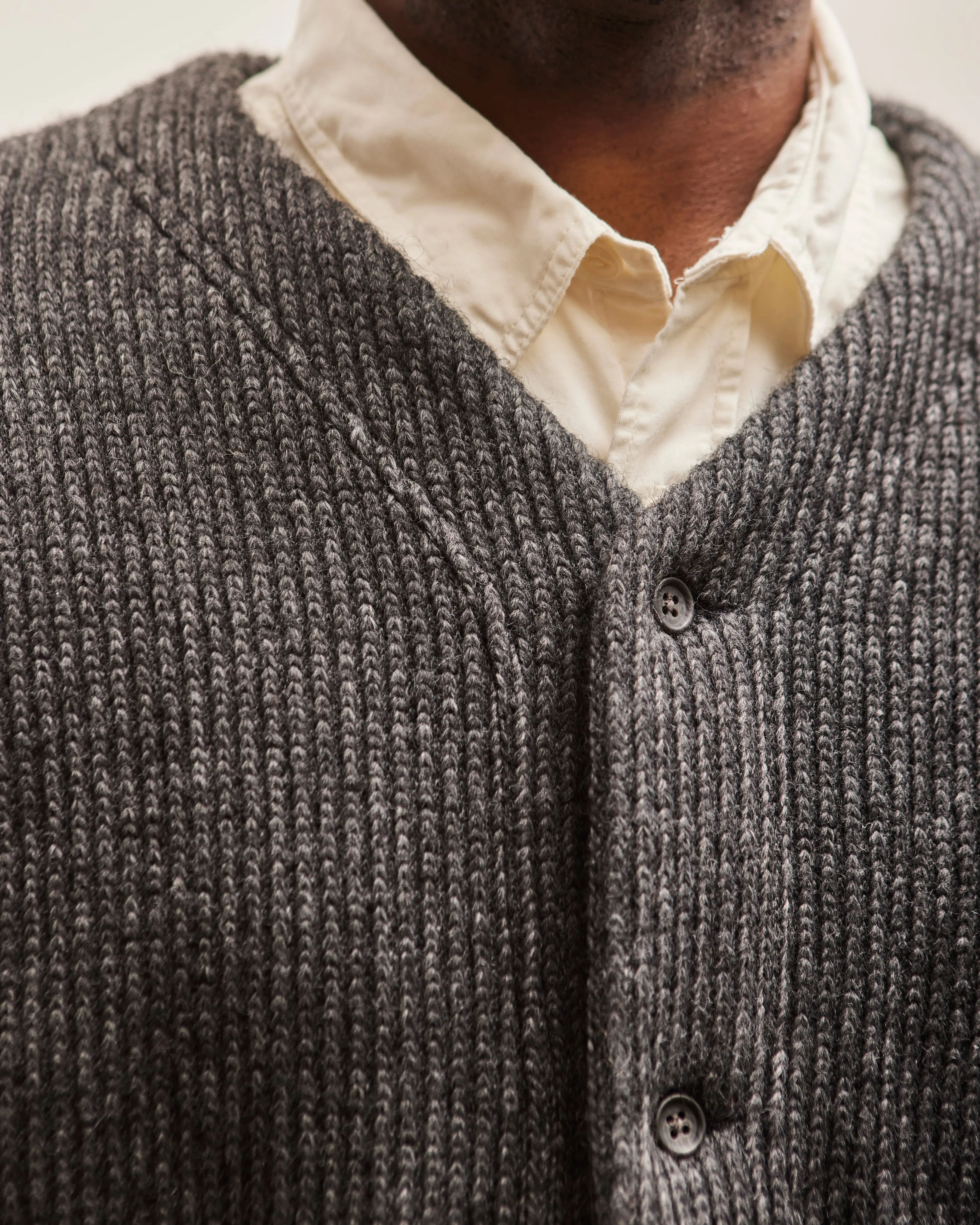 Engineered Garments Knit Cardigan, Grey