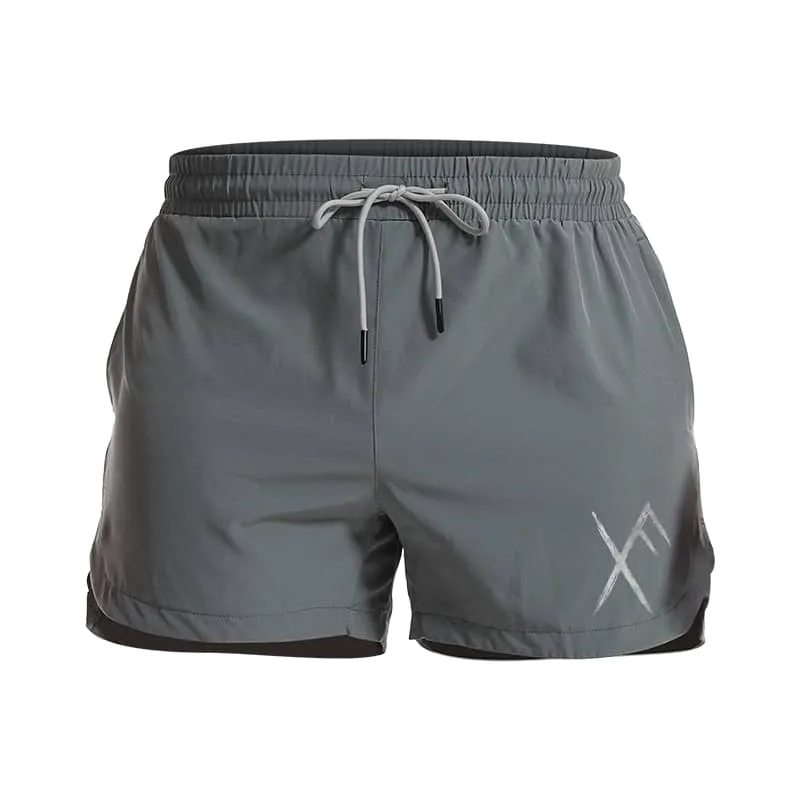 Good Luck Rune Graphic Shorts