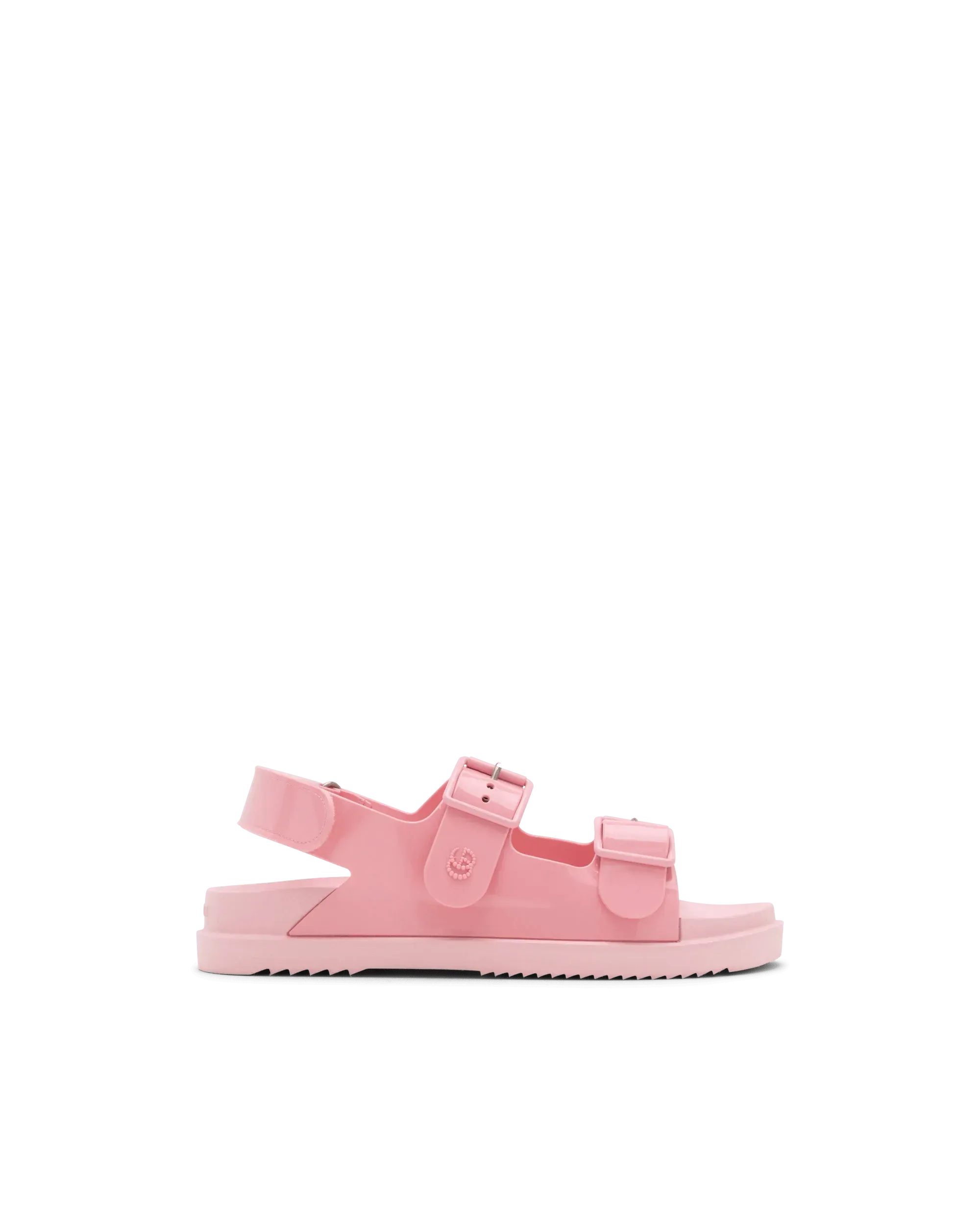 Isla Buckled GG Rubber Sandals