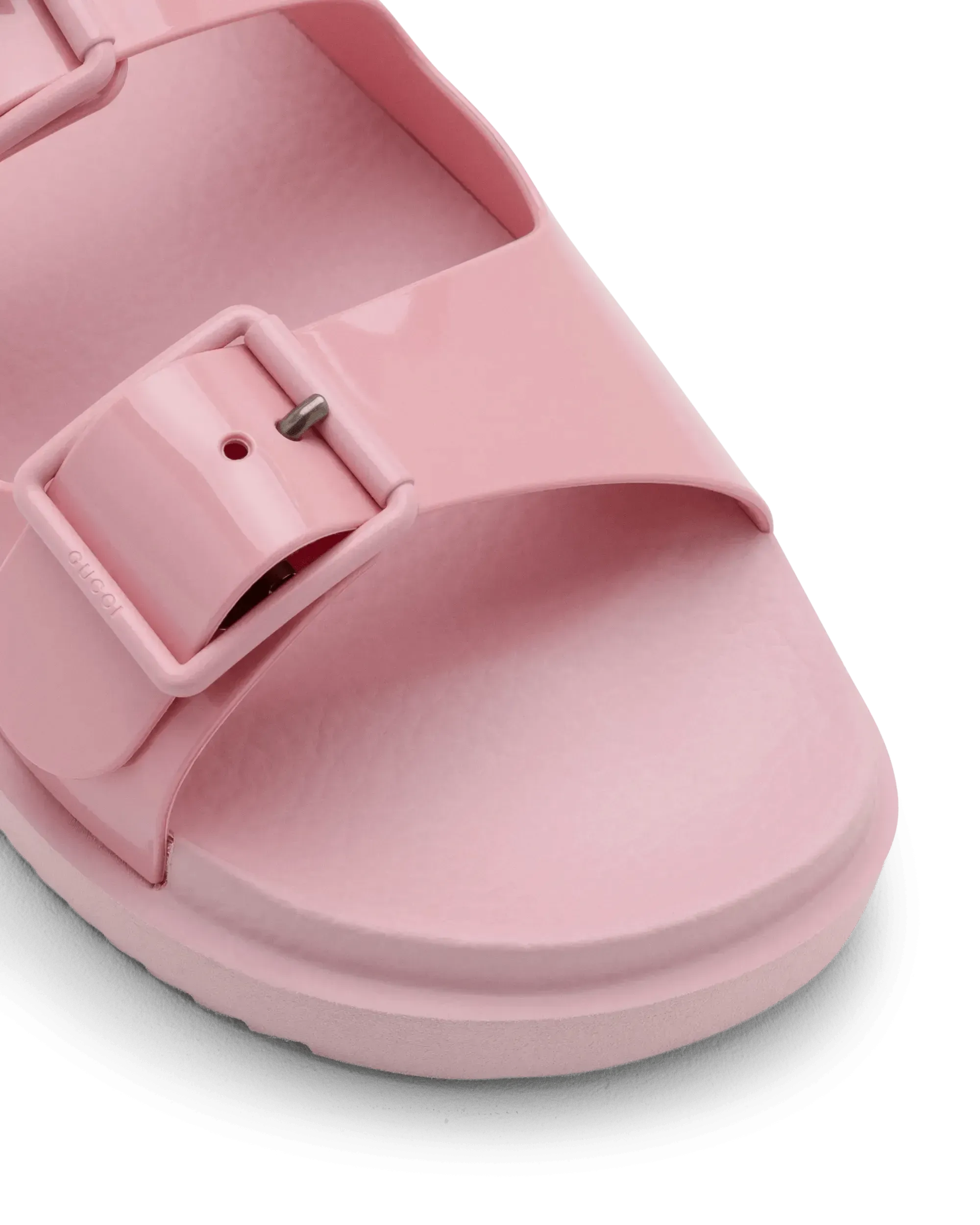 Isla Buckled GG Rubber Sandals