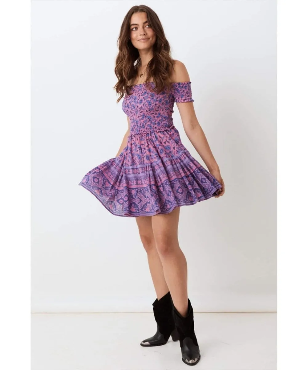 Journey Rara Mini Dress Mulberry