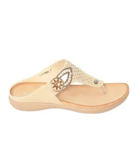 Ladies Savoy LQK3168 Thong Wedge Sandal