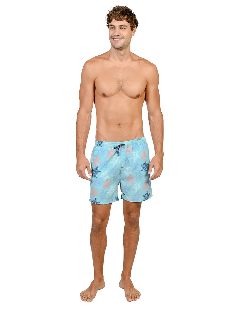 Men's 4-way stretch shorts with full boxer lining inside