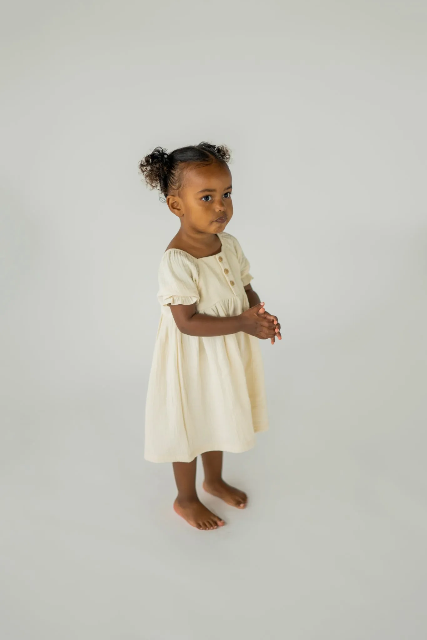 Milk Muslin Dress