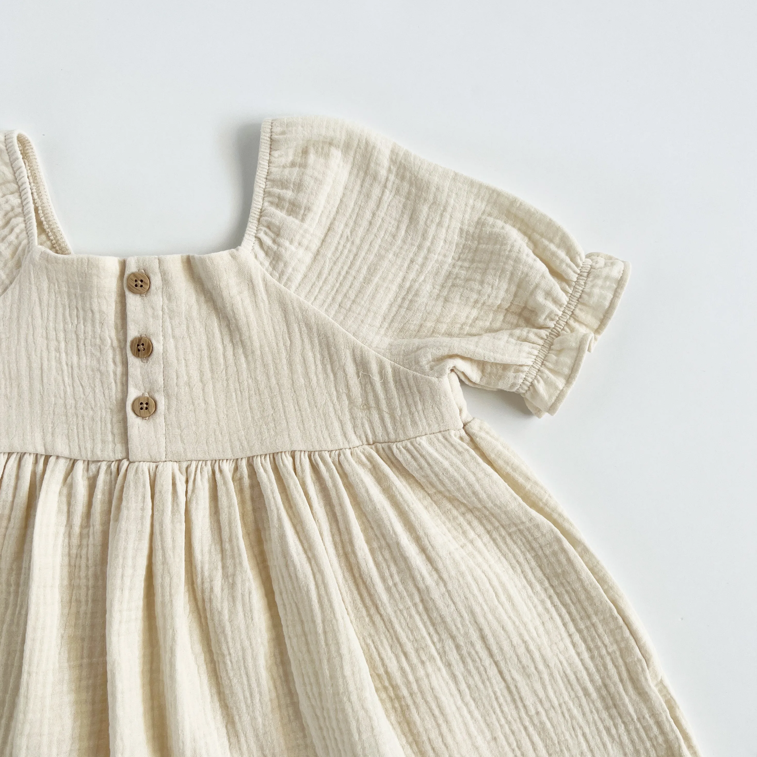 Milk Muslin Dress