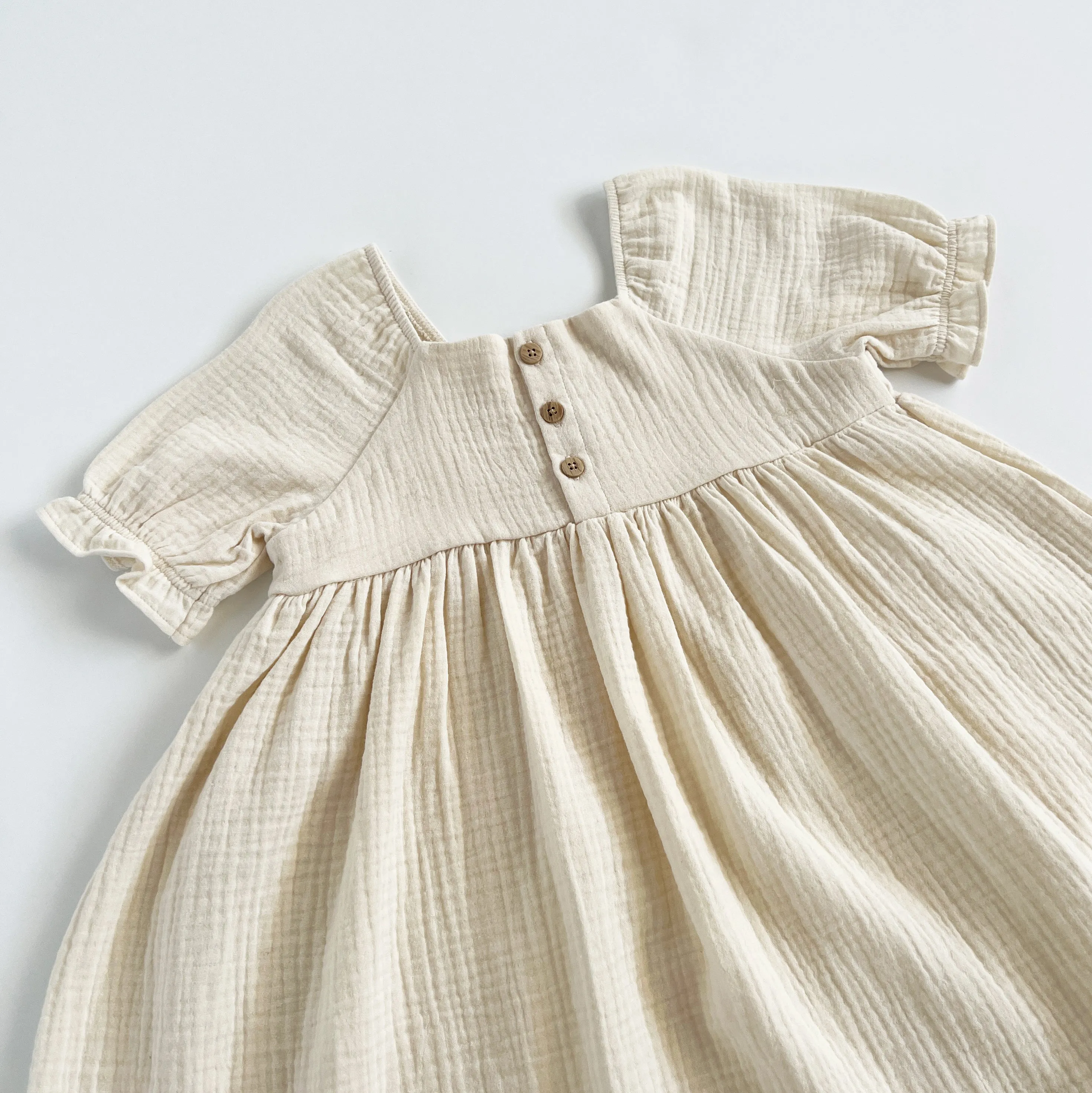 Milk Muslin Dress