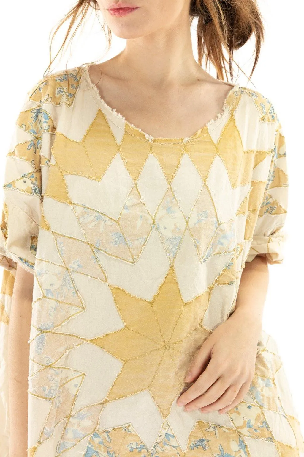 Quiltwork Artist Smock Dress