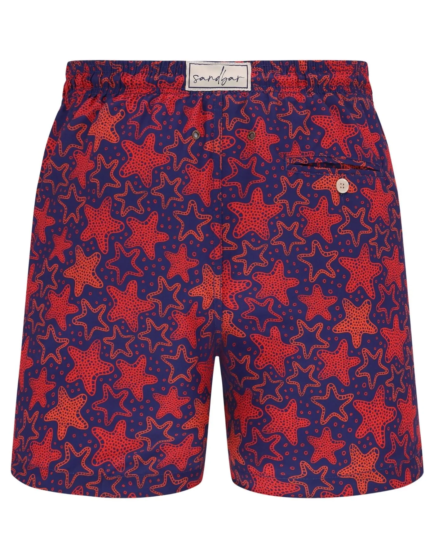 Red Starfish Mens Swim Shorts