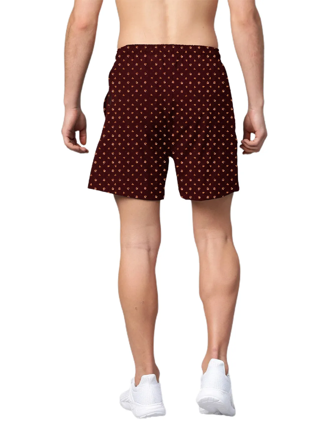 Regular Fit Men's Printed Shorts Combo By LazyChunks(Pack Of 2)