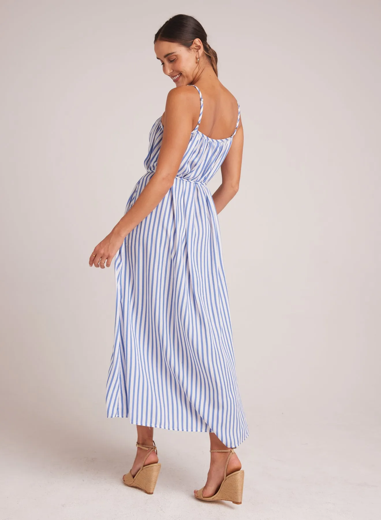 Shirred Cami Maxi Dress