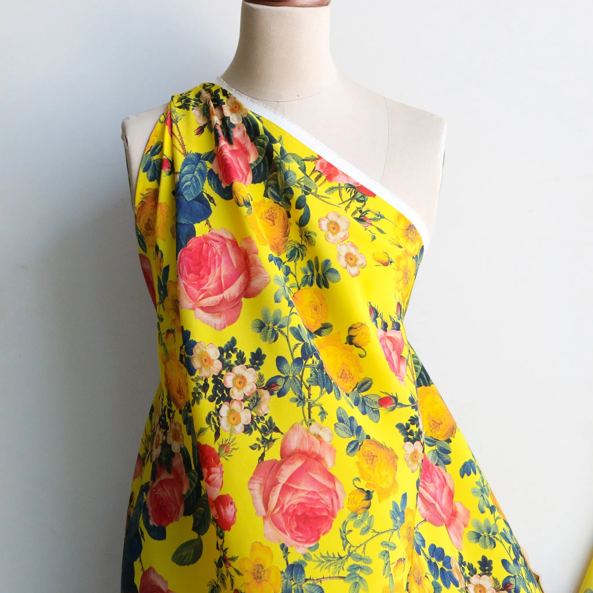 Sunlit Floral Silk CDC