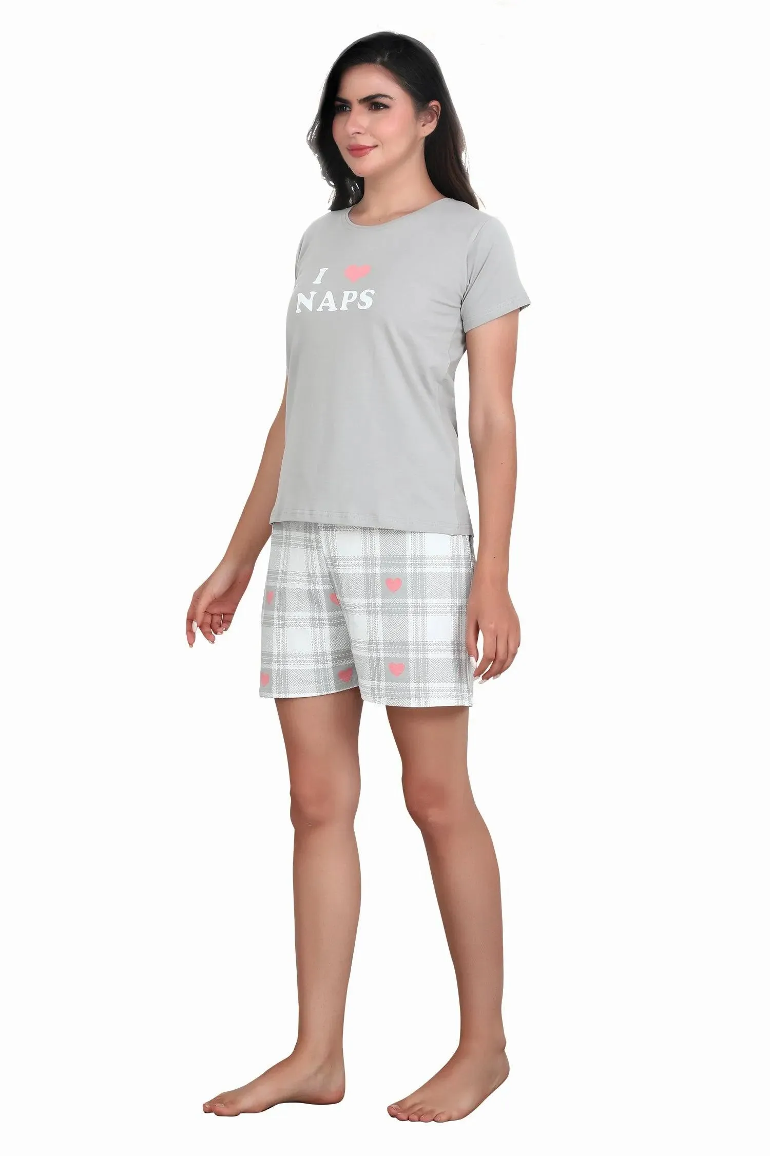 Velure I Love Naps Shorts Set