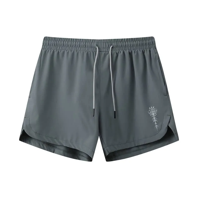 Vikings Compass Graphic Shorts