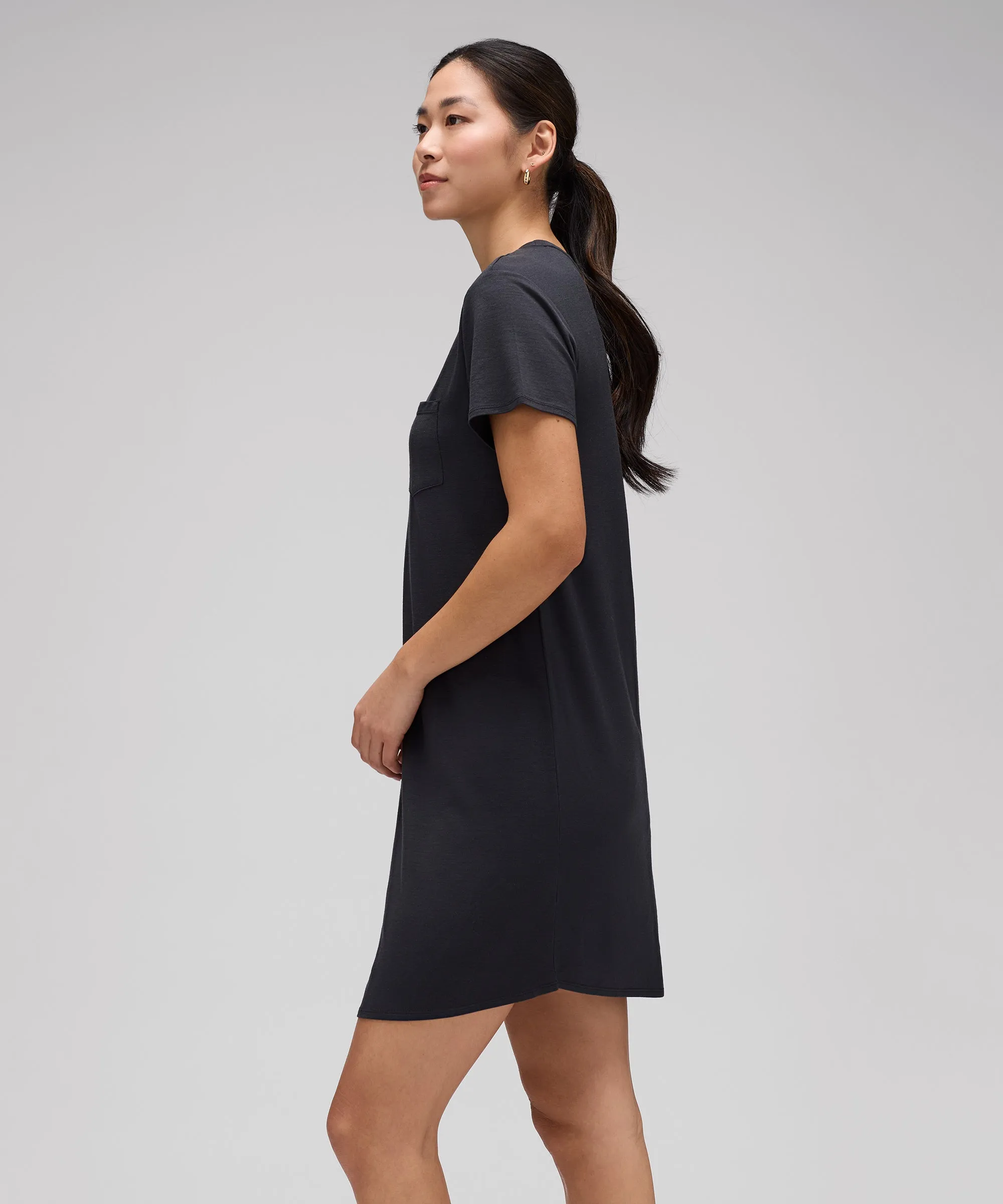 Women's Merino T-Shirt Dress